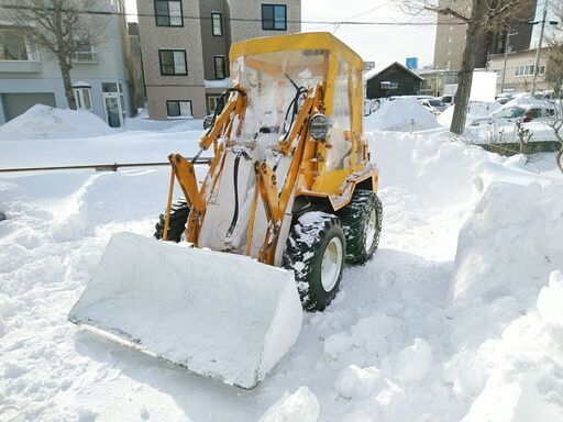 値下! 札幌 コマツ SK07 ディーゼル 4WD タイヤショベル ジョブサン 除雪 排雪 道内陸送手配可