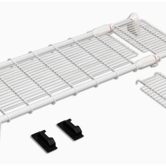 【アイリスオーヤマ】超強力伸縮メッシュ棚