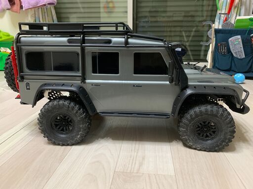 トラクサス　TRAXXAS TRX4 defender 1:10 スケール　クローラ　中古品(グレー)