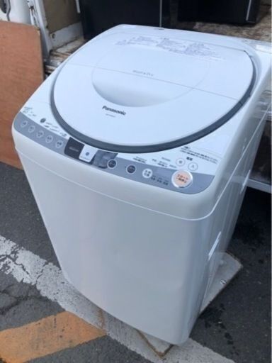 配送可能 パナソニック Panasonic NA-FR80H7-W [たて型洗濯乾燥機（8.0