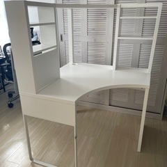 IKEA MICKE ミッケ コーナーワークステーション& Hb...