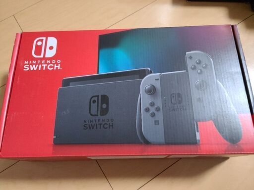 Nintendo Switch グレー 頂き物 新品未使用 希少