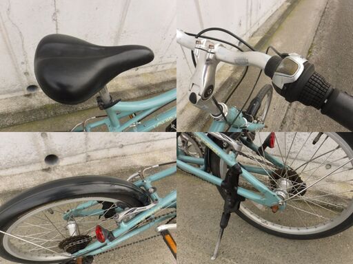 ルイガノ ミニベロ mv1 小径車 中古自転車 202304
