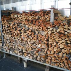 ■乾燥済み　広葉樹ミックス薪　1㎥　1016　リピーター様に大好評！