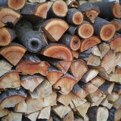 ■乾燥済み　広葉樹ミックス薪　1㎥　1016　リピーター様に大好評！