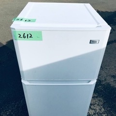 2612番 Haier✨冷凍冷蔵庫✨JR-N106H‼️