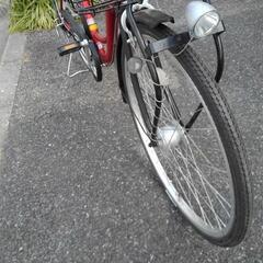 中古自転車2408 26インチ 6段ギヤ LEDオートライト キッキーと