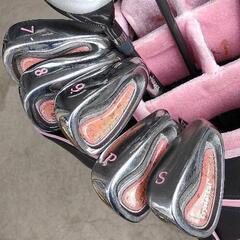 0203-005 レディースゴルフクラブ9本セット