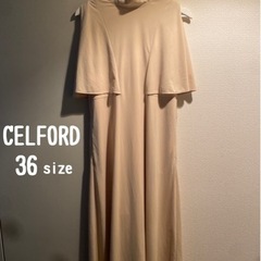 CELFORD セルフォード♡ ケープワンピース/ドレス