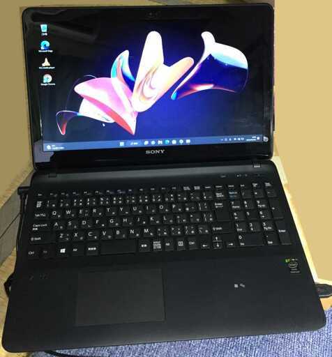 SONY VAIO SVF153B1GN Windows11 Pentium 3556U 1.70GHz 4GB SSD搭載