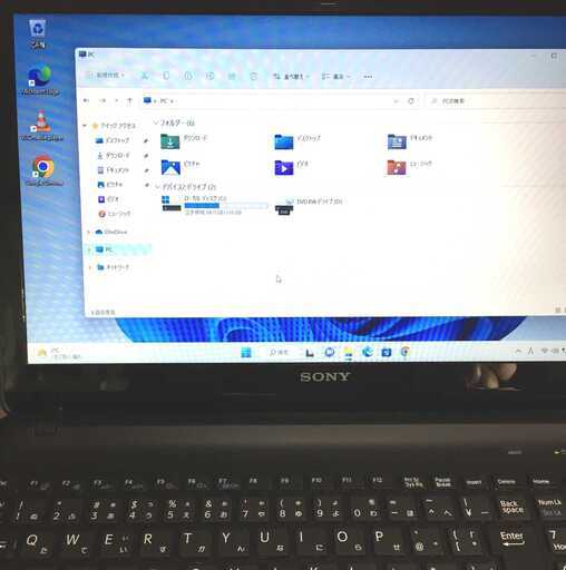 SONY VAIO SVF153B1GN Windows11 Pentium 3556U 1.70GHz 4GB SSD搭載