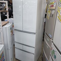 商談中 TOSHIBA 東芝 6ドア冷凍冷蔵庫 GR-P510FW 愛千143】