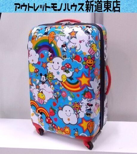 HEYS Disney スーツケース カギ付き ディズニー ミッキーマウス キャリーバッグ かわいい POPなデザイン 札幌市東区 新道東店