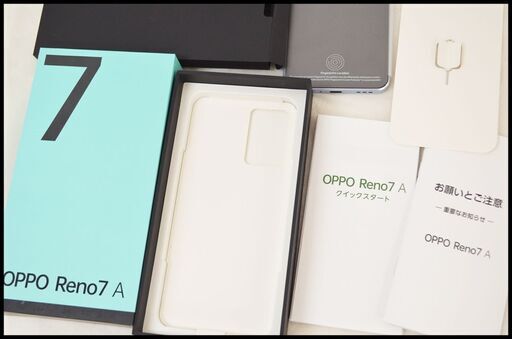 未使用 Yモバイル OPPO Reno7 A A201OP ドリームブルー ワイモバイル 