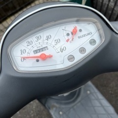 50cc スズキの原付です！