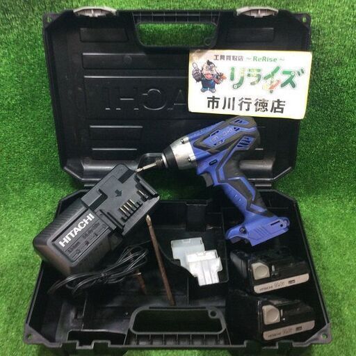 日立工機 HITACHI FWH14DGL コードレス インパクト ドライバー 14.4V【市川行徳店】【店頭取引限定】【中古】管理番号：ITBJRB59JHKO