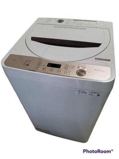 【SHARP】全自動洗濯機 　ES-GE6E-T 2021年製