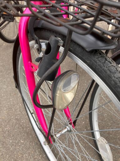 27インチ ギア付き 自転車 ママチャリ DACCARAT ZEETA No.387○ ※現金