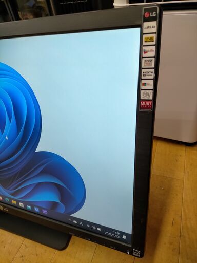 K267 LG 2015年式 デスクトップパソコン 27インチ 4K対応 動作良好