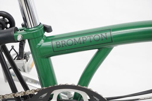 BROMPTON「ブロンプトン」 C Line Explore with Rack Mid Handlebar (M6R) 2022年モデル 折り畳み自転車 3723013100055