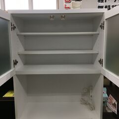 ①ニトリ コパン80 キッチンボード レンジボード 食器棚 レンジ台 幅 