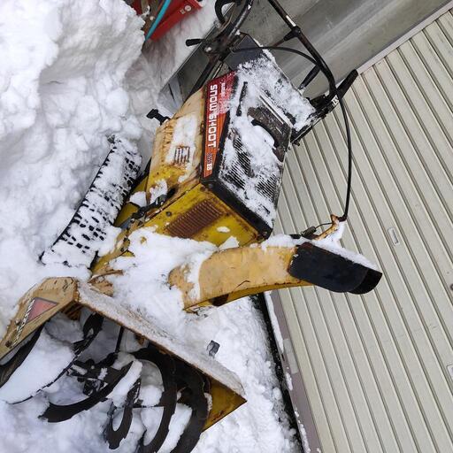 SUZUKI除雪機 SS555ES エンジン始動確認