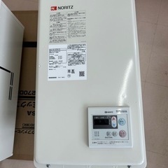 極美品 一度使用 NORITZ ノーリツ 外壁用 プロパン ガス給湯器