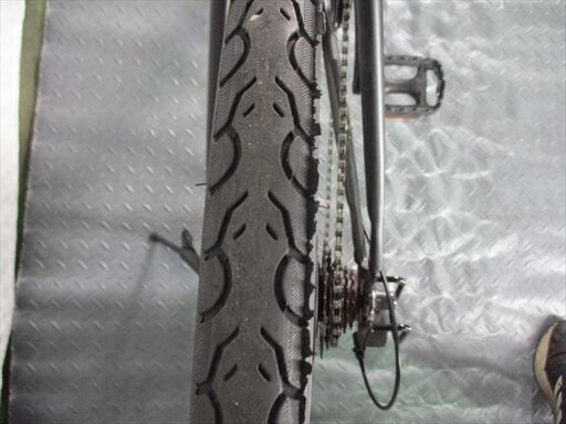 C504☆13800円☆整備済み スポーツ中古自転車 【クロスバイク 700c 黒