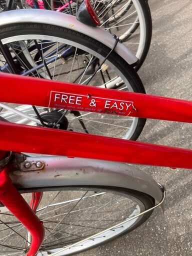 26インチ 自転車 シティサイクル free＆easy No.386● ※現金、クレジット、スマホ決済対応※
