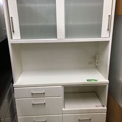 ①ニトリ キッチンボード 食器棚 レンジ台 レンジボード ライプ 