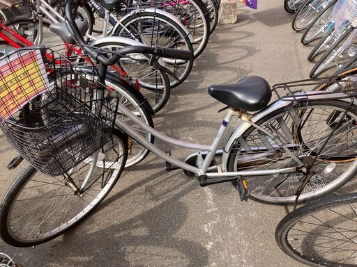 26インチ 自転車 ママチャリ  No.385● ※現金、クレジット、スマホ決済対応※