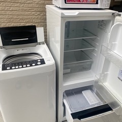 持って行けます‼️2018年製　洗濯機　冷凍冷蔵庫　