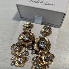 Elizabeth bower ピアス　結婚式