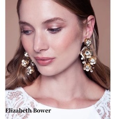 Elizabeth bower ピアス　結婚式