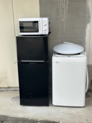 新生活応援　：4セット冷蔵庫、洗濯機、電子レンジ、シーリング　福岡市内配送可能！