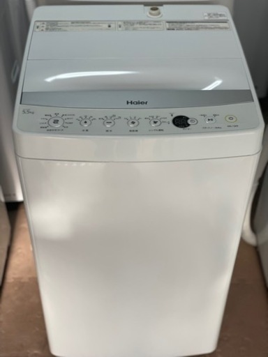 送料・設置込み　洗濯機　5.5kg Haier 2016年