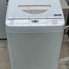 送料・設置込み 洗濯乾燥機 5.5kg/3.5kg SHARP 2017年