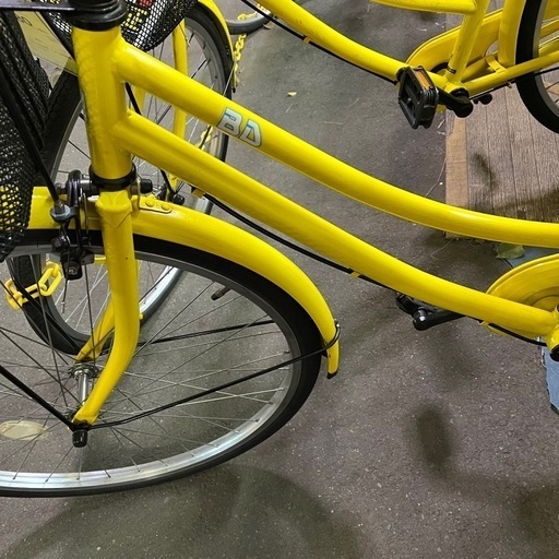 ☆店頭にて試乗可☆ J7703 シティサイクル Leeds オレンジ 26インチ