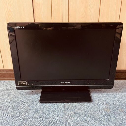 ①11257　SHARP 液晶カラーテレビ 2012年製 19V2月4～5日大阪市～神戸・西宮・伊丹方面配送無料！