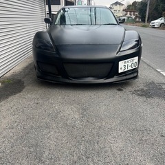 値下げ爆安！！30000km台！！RX8 マットブラック　エアロ...