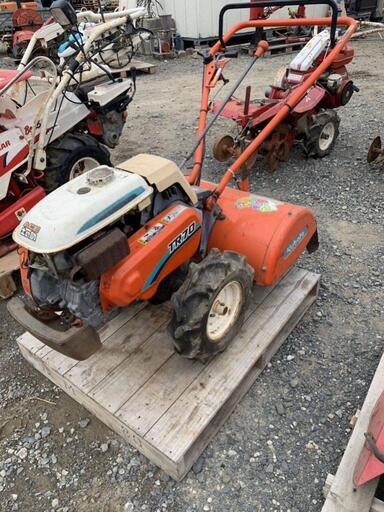 クボタ Kubota 管理機 野菜パートナー TR70 実動品 長崎発 逆転