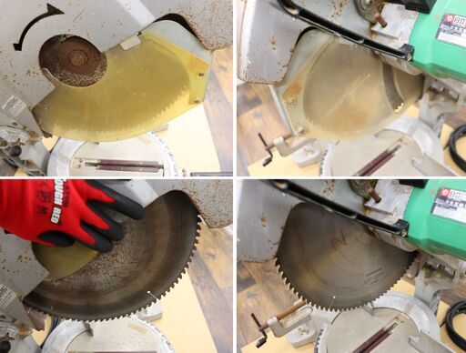 ヤ取終了3/4】≪ZT345ジ≫ 通電OK 日立工機 ブレーキ付