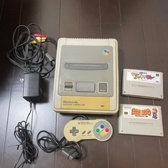 スーパーファミコン　ソフト2点