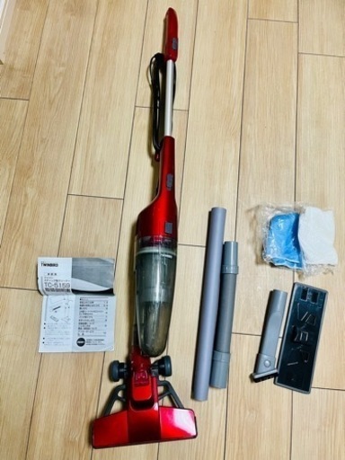 【お値下げ中】処分予定品TWINBIRD ワイパースティック型クリーナーセット