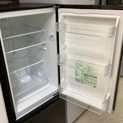 TOSHIBA/東芝 2ドア冷蔵庫 153L GR-P15BS(K) 2019年製 ブラック 