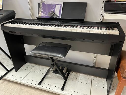 YAMAHA/ヤマハ 電子ピアノ Pシリーズ 88鍵 P-105B 2014年製 取扱説明書・イス・ACアダプタ付【ユーズドユーズ名古屋天白店】J2390