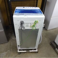 洗濯機 5.5kg 2019年製 ハイアール JW-C55CK Haier ホワイト 1人暮らし 札幌市 白石区