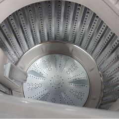 洗濯機 5.5kg 2019年製 ハイアール JW-C55CK Haier ホワイト 1人暮らし 札幌市 白石区