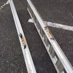 長谷川工業 不明 アルミブリッジ 3m 2本組【野田愛宕店】【店頭取引