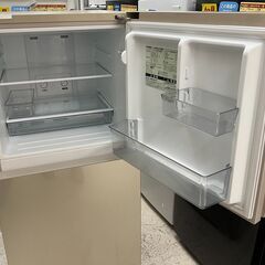 TWINBIRD/ツインバード 2ドア冷蔵庫 146L KHR-EJ15 2018年製【ユーズド